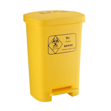 30 Liter Pedal Plastic Medical Waste Bin (YW0021)